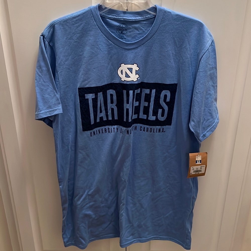 Rivalry Threads Light Blue Tar Heels Short Sleeve Tee